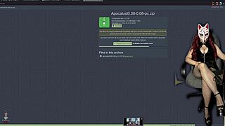 Apocalust Ep 13: Milf in Stockings Gets Naughty Outdoors in Public Game