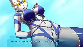 Princess, show me your big tits insides in this hentai game episode?