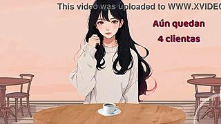 Futanari sex in Spanish oil scene