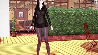 Sunako's wild night in the office