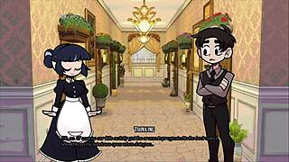 exploring the academy with maeve's witch academy d&d fictional characters in anime style