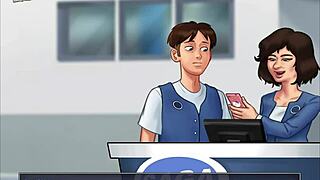 Hey, check out Summertime Saga 233 with all that steamy anime action going on! 😍🔥