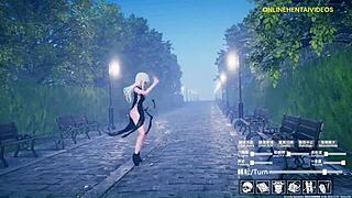 Beautiful anime girl dancing and having sex in this first scene