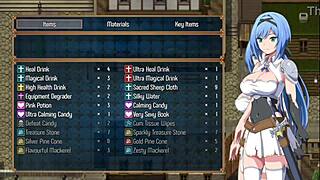 i watch the protagonist take a bath and masturbate her big ass in nightmare knight part 5