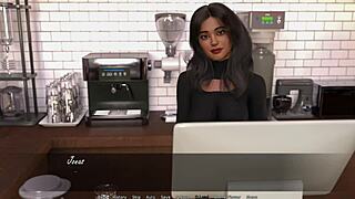 Hot and steamy office antics