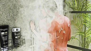 This is a preview of 3D Hentai called Steam which is based on a cartoon
