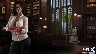 I love watching this tattoo girl work the bar while masturbating in teen hentai e1 3.