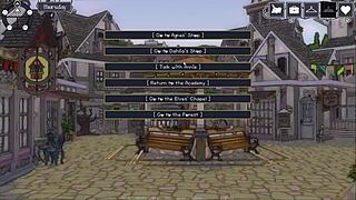 exploring the academy with maeve's witch academy d&d fictional characters in anime style