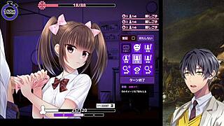 in this crazy retaliation game, you gotta cum or die, and this anime chick is testing your limits in round six.