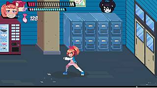 Straight and lesbian animations of city girls having sex