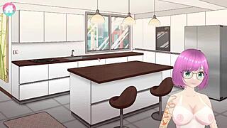 Horny roommates in Zoey: A Hentai Game