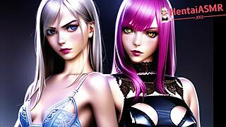 Hey, Can You Hear These Cyber Slut Hentai Babes Moaning Loud?