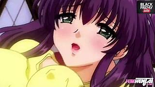 Enfonce ce gros bite profond dans mon cul - Hentai non censuré