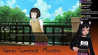 Vtuber Lewdneko continues the Sweetest Monster series in this live stream