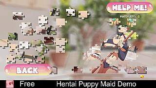 I’m obsessed with this hentai puppy maid demo, so erotic!