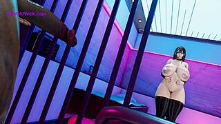 Pregnant wife craves BBC in 3D