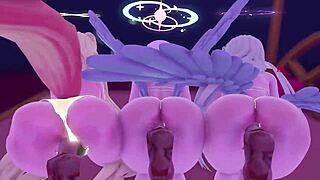 Trinity Bikini Adventure In 3D Anime World