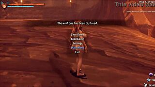 Oh man, breeding that big tits female succubus in level 4 game gets wild with cum and ass shaking.