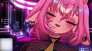 vtuber gets so horny playing this hentai game, omg 😍