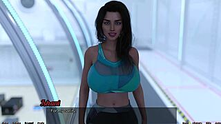Busty MILF and monster space adventure