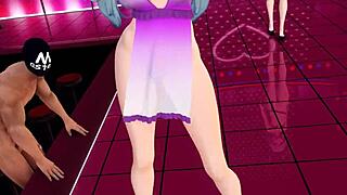 Furina, Mavuika, and Mizuki star in hot anime clip