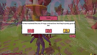 Man, this Daggan Pink hentai game Ep 1 is wild with that outdoor futanari blowjob orgy and monster cocks everywhere