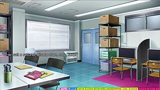 Hinata Hyuga in Tenioha 2 love route, taking my load down her throat