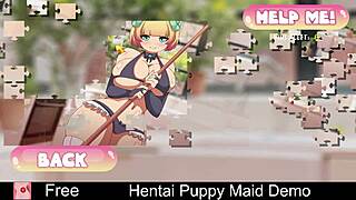 I’m obsessed with this hentai puppy maid demo, so erotic!