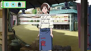 Hinata gets Jikage powered up in this anime porn