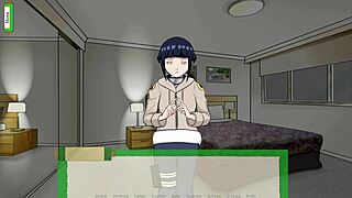 Hinata gets Jikage powered up in this anime porn
