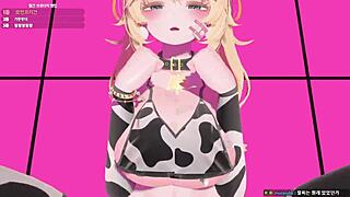 Cartoon porn with MMD animation and anime-style artwork