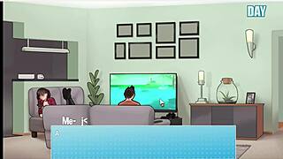 Maid helps with house chores in this video