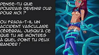 Cartoon porn with nipple play and anal sex with a beautiful manga girl
