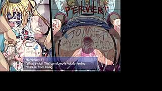 Big-boobed babes in animated chaos
