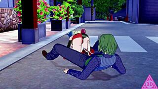 Harley Quinn Hentai Drives Me Wild with Handjob and Cumshot