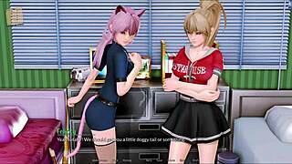 Exploring harem hotel adventures in anime game