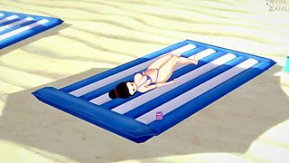 Android 18 in sexy bikini