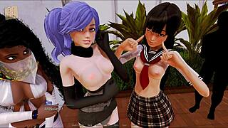 Harem Hotel 170 Packed with Raw Anime Action