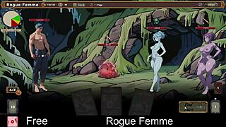 Cartoon porn with crossdressing Redhead wife and X-men theme