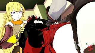 SFMSlayer's Rwby porn with Blake Belladonna and Ruby Rose