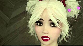 Futa woman face fucks girl