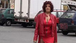 Horny Milf Slut Bangs Young Inexperienced Guy