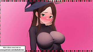 Roleplay with witches of sex org in a hot JOI session in Spanish