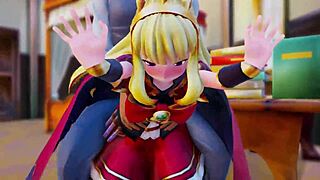 oh, pounding that granblue fantasy cagliostro with deep creampie sex in 3d hentai style!