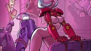Zero-gravity workout with robot aid