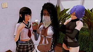 Harem Hotel 170 Packed with Raw Anime Action