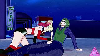 Harley Quinn Hentai Drives Me Wild with Handjob and Cumshot
