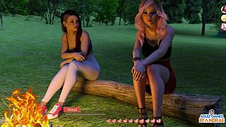 Femdom and anime sex in hot hentai video