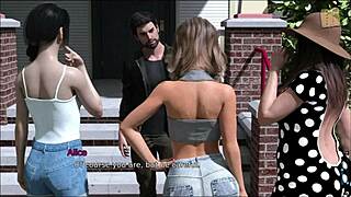 Pine Falls 64 unfolds with big tits in wild 3D game scenes.