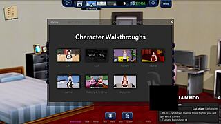 Visual novel and anime series about a harem in a hotel